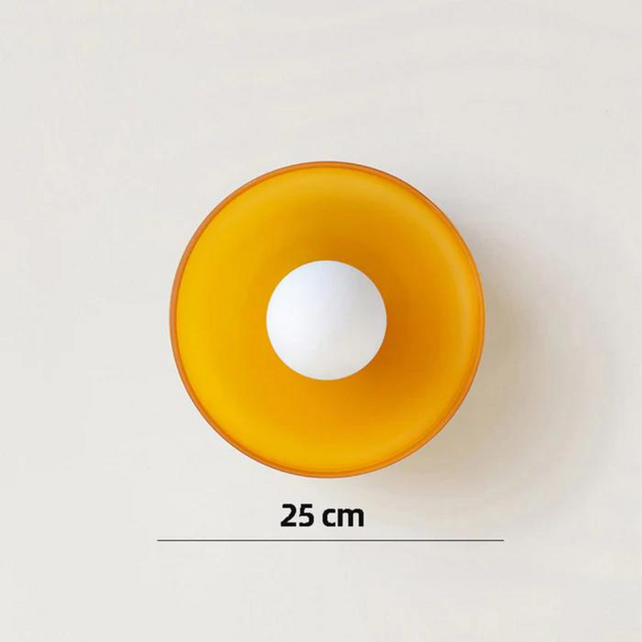 Rund Taklampe med Stilleggende Funksjonalitet - LumiSphere | Luvikno