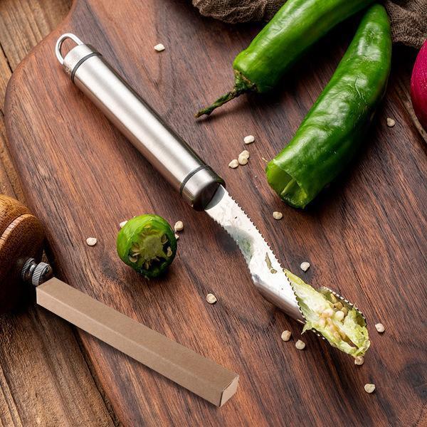 Stainless Steel Chili Seed Remover | Luvikno