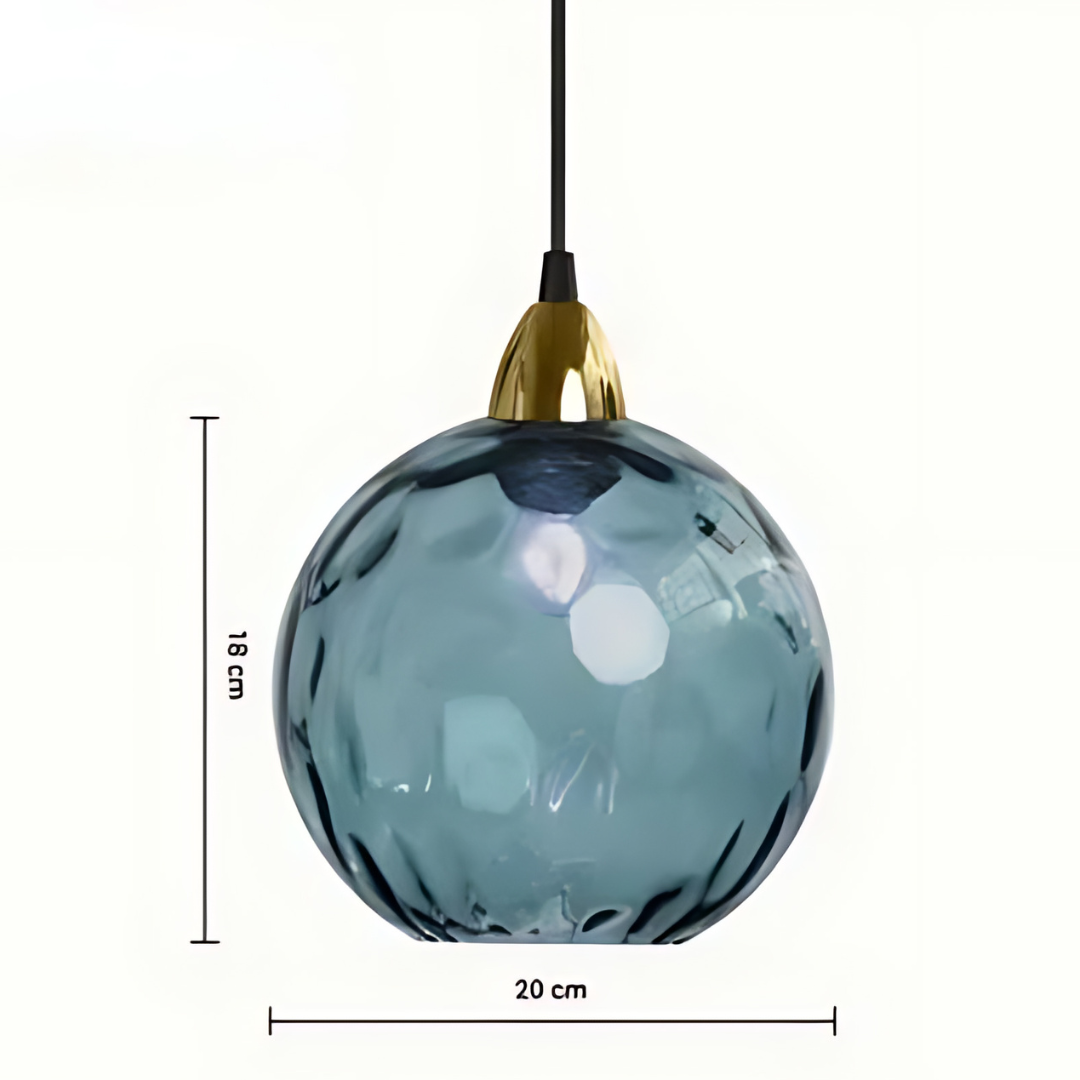 Luvikno | Elegant Glass Sphere Pendant Lamp for Luxury Interiors