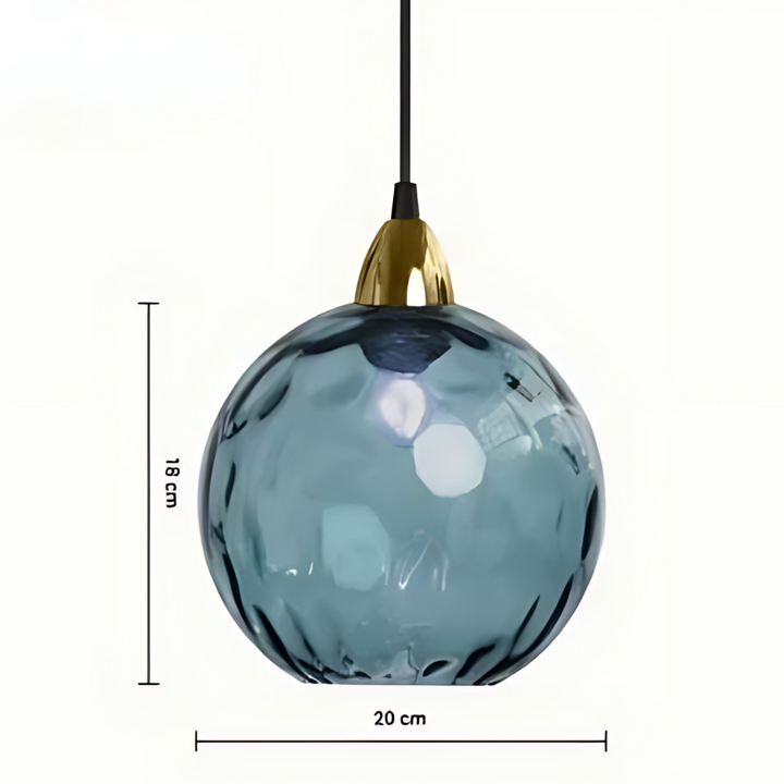 Luvikno | Elegant Glass Sphere Pendant Lamp for Luxury Interiors
