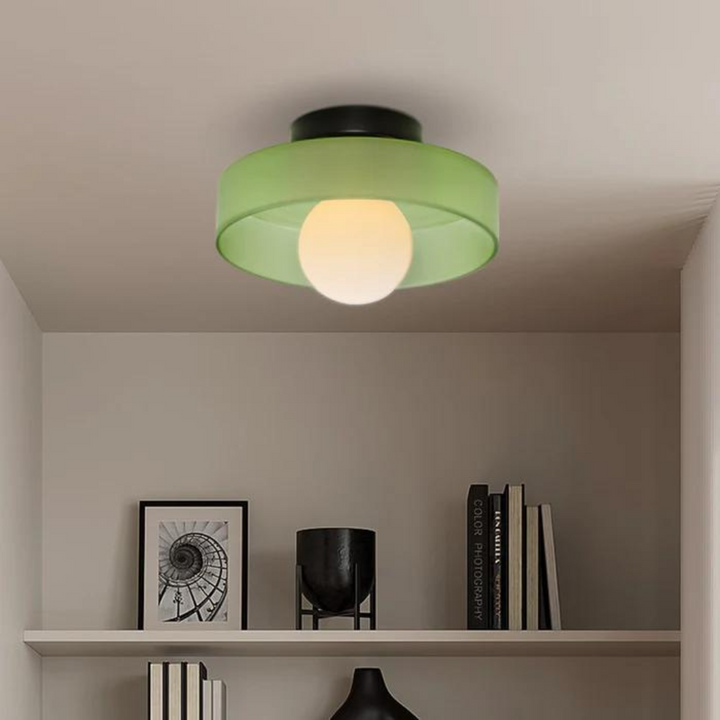 Rund Taklampe med Stilren Funksjonalitet - LumiSphere | Luvikno