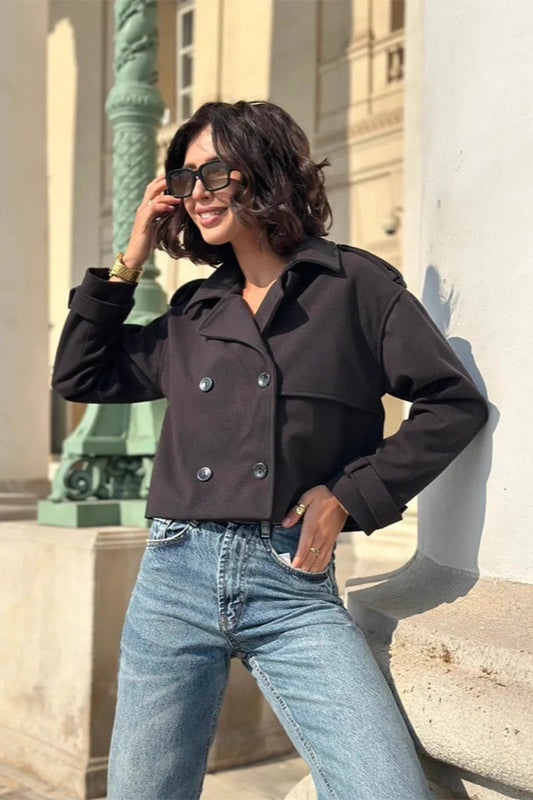 Luvik | Trench-stil kort jakke