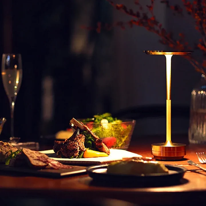 Luvikno | Trådlampe - Dimbar & Oppladbar Vanntett Skrivebordslys