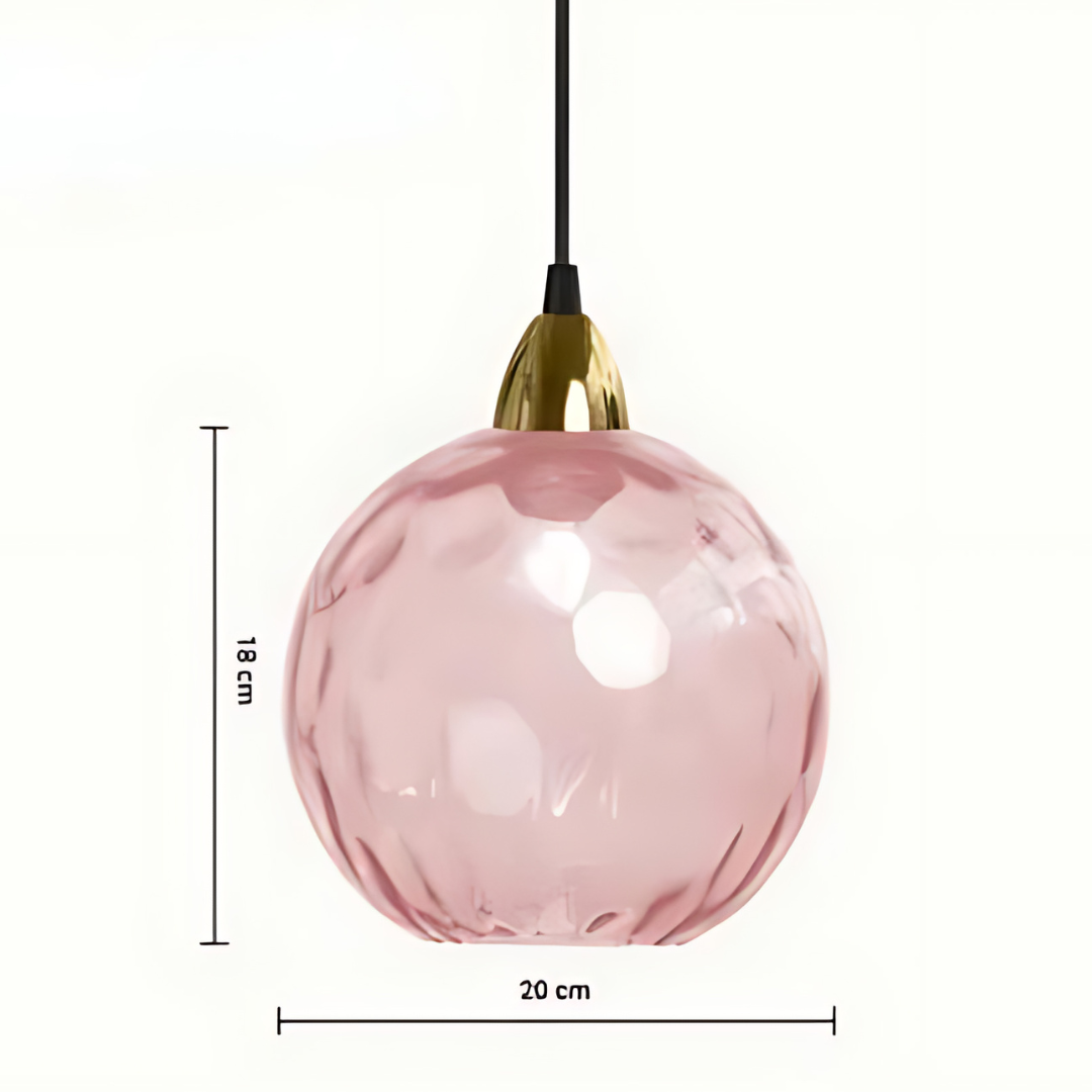 Luvikno | Elegant Glass Sphere Pendant Lamp for Luxury Interiors