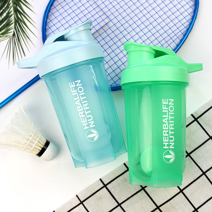 Unisex Bunte Shakerflaske med mikseball Luvikno