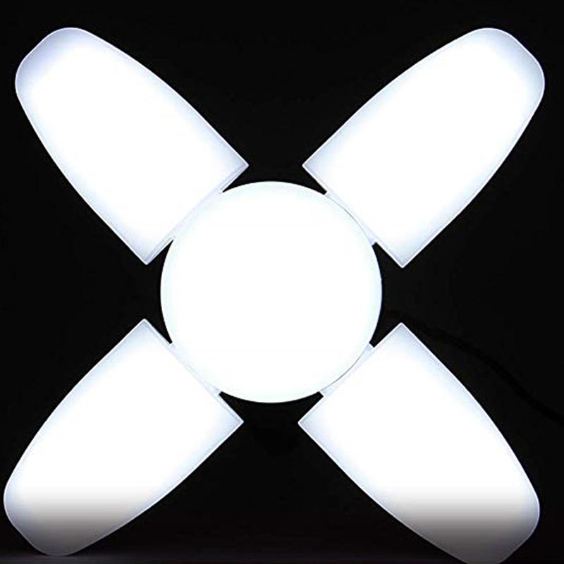 Foldbar deformert universal garasje lampe | Luvikno
