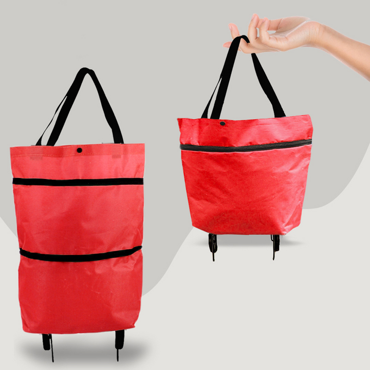 SmartCart - Omstillbare Handleposer med Hjul Luvikno