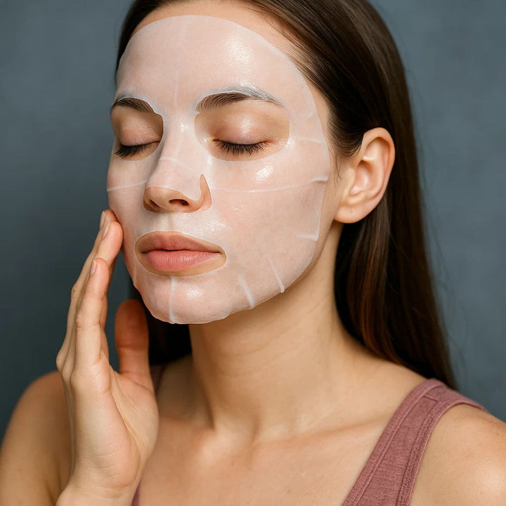 Dermaglow | Kollagen Arkmaske – Overnatt Hydrering – Hydrogel – Moden & Tørr Hud Luvikno