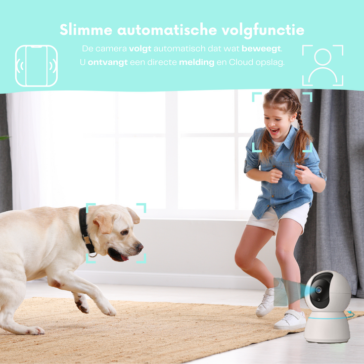 Luvikno | Premiumpets Smart Kamera - Hold Kontakt med Kjæledyret Ditt