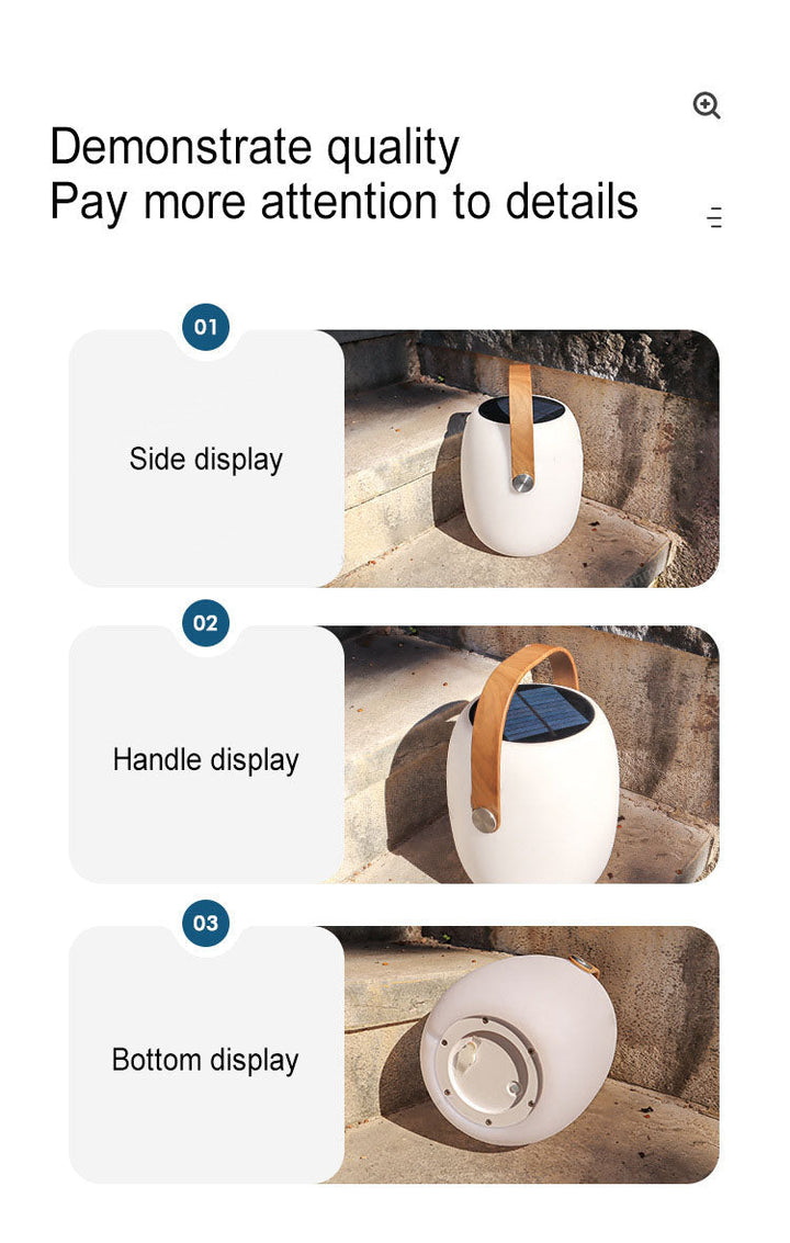 BasketGlow Solcelle Lantern | Luvikno