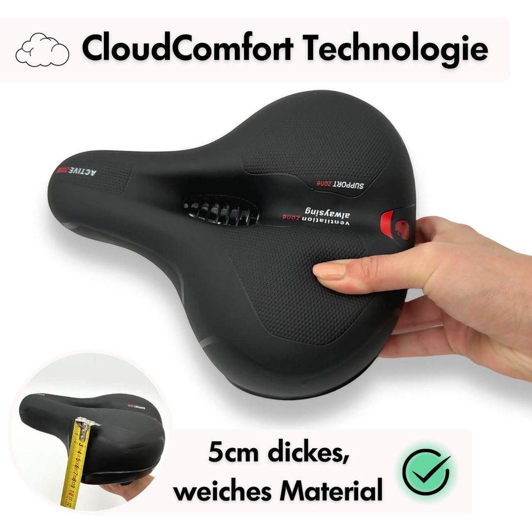 Luvikno | CloudComfort Pro – Endelig smertefri sykkeltur
