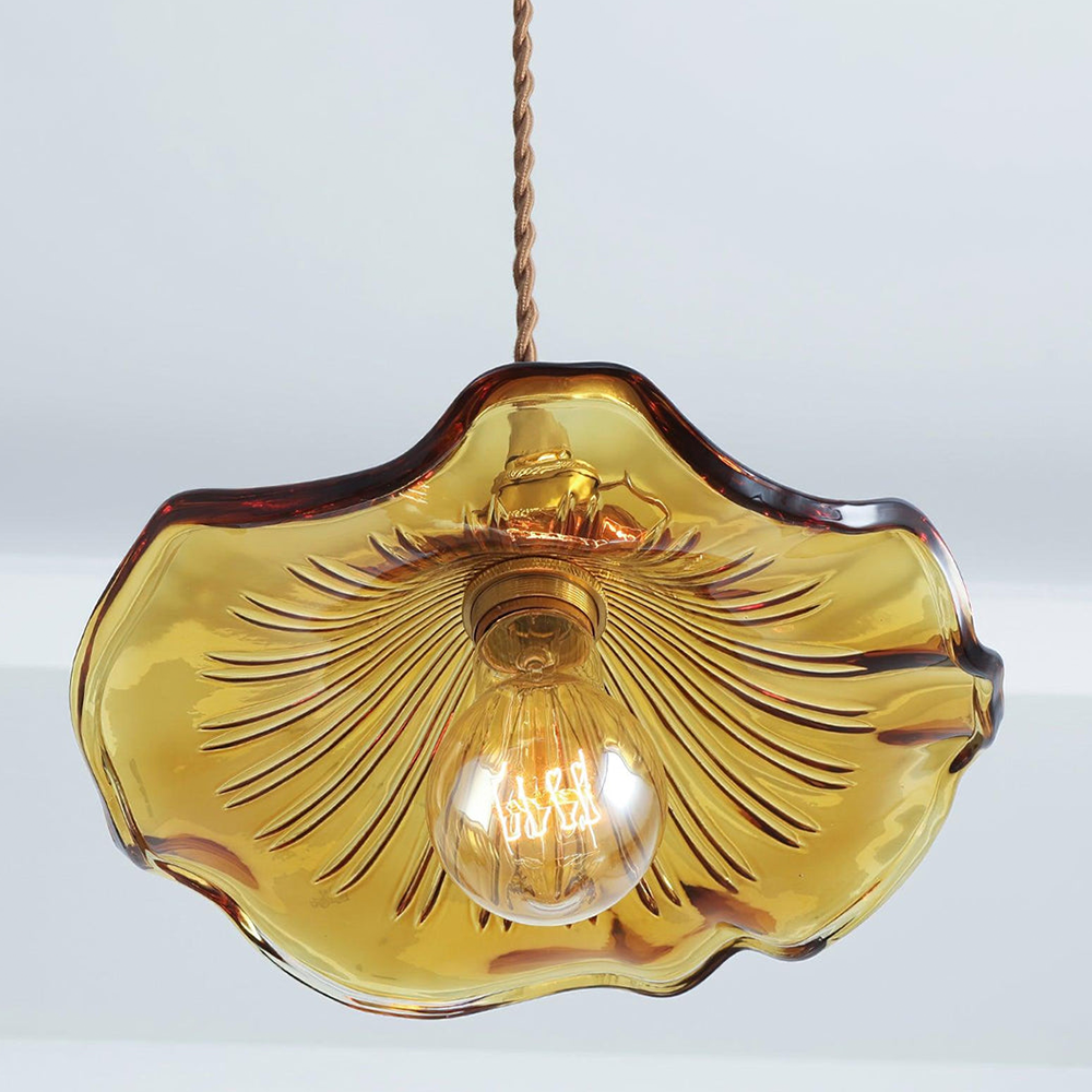 Trendy Hibiscus Flower Pendant Lamp - FlowerLite | Luvikno