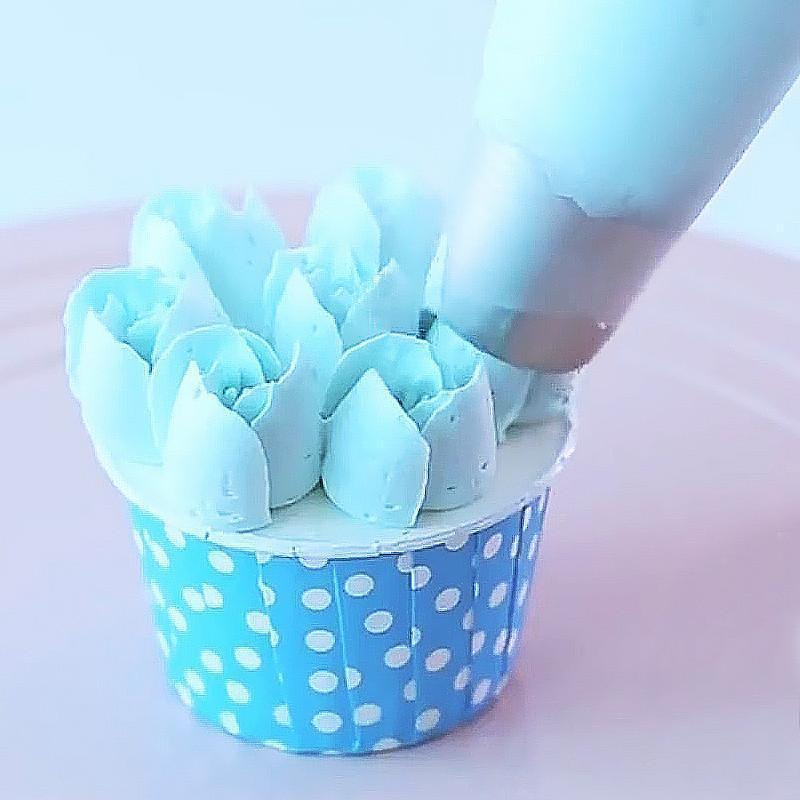 CakeLove - Blomformede glasurdyser | Luvikno