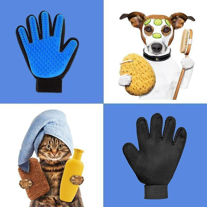 Pet Cleaning Gloves | Luvikno