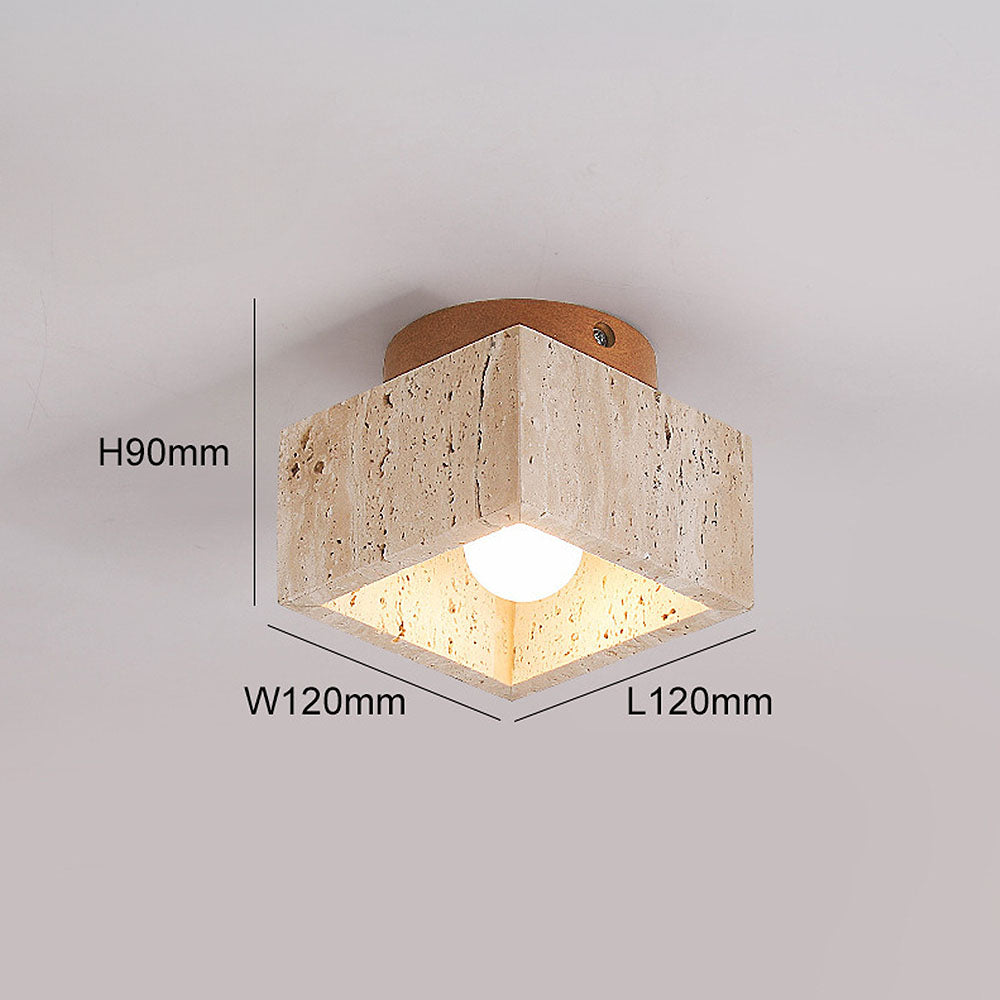 Taklampe Tre Sylinder Flush Mount Fixture Luvikno