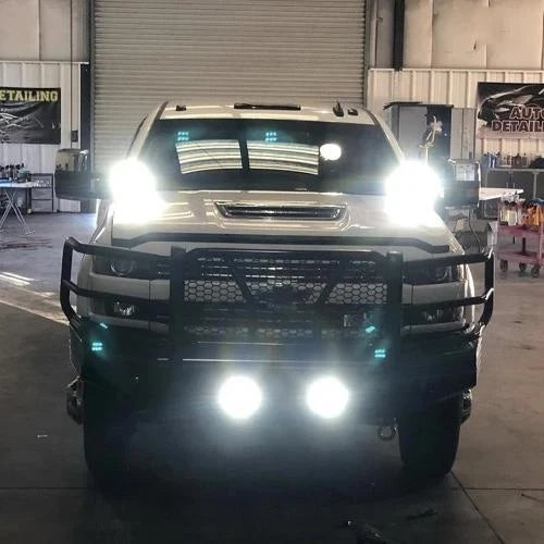 LED strobelys med tre sider for bil | Luvikno