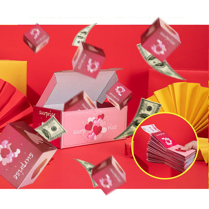Springbox Rød Pakke Overraskelse | luvikno