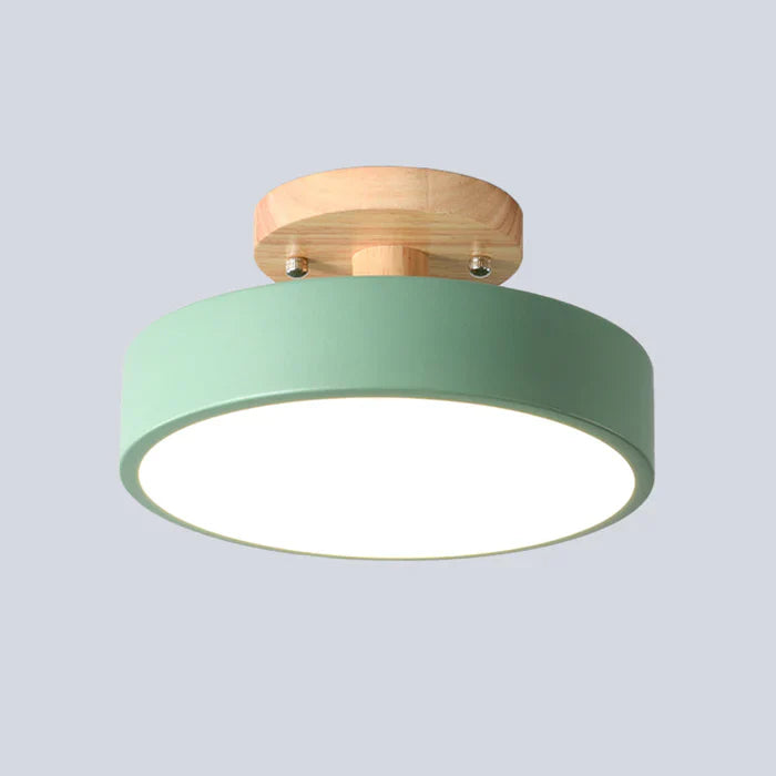 Skandinavisk LED Taklampe - NordWood | Luvikno