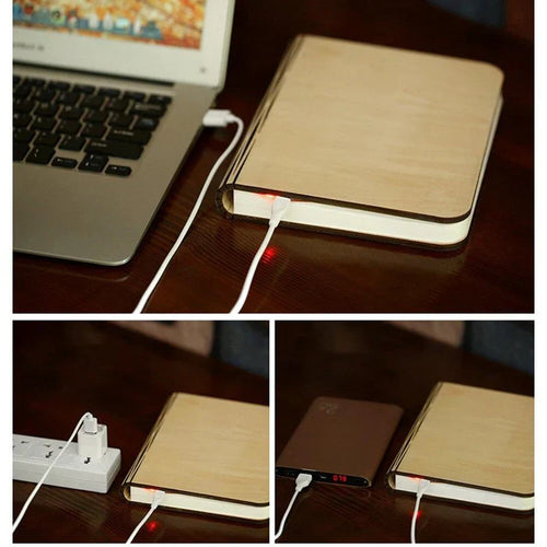 Luvikno | BookGlow LED Boklys - Stilfull belysning med en kreativ vri