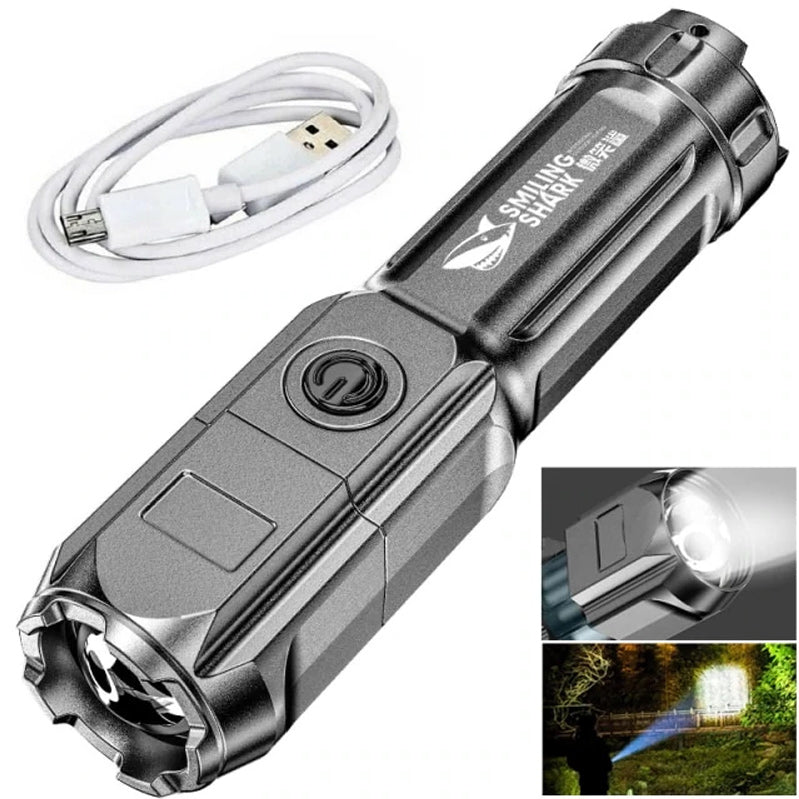 Kraftig LED-lommelykt | Luvikno