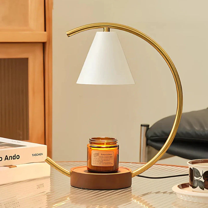 Moon Arc Wax Lamp | Luvikno