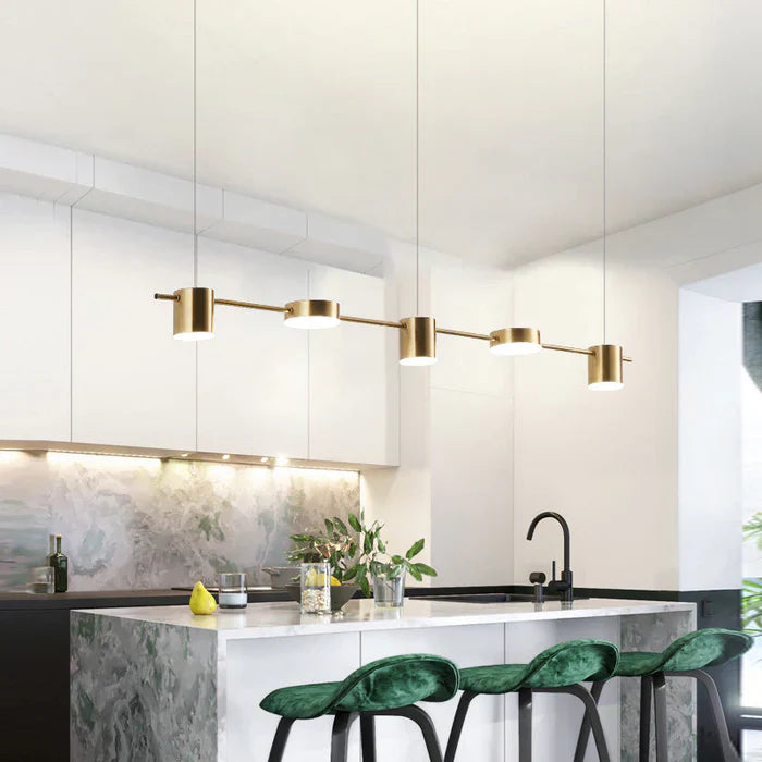 AuraDrum – Elegant Aluminium Hengelampe for Stilfullt Interiør Luvikno