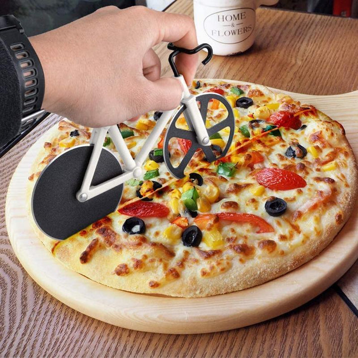 Sykkelhjul rulle pizzaskjærer | Luvikno