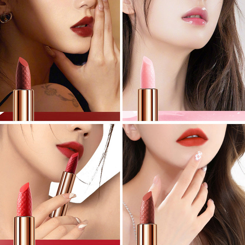 Lipstick Set Velvet Matte med Glamour Kjede Håndveske | luvikno