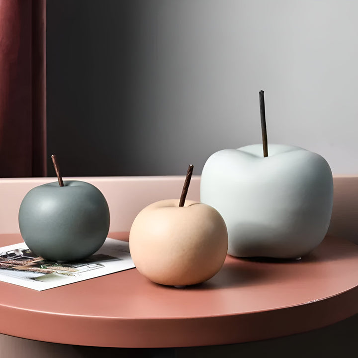 Apple Accent Sculpture | Luvikno