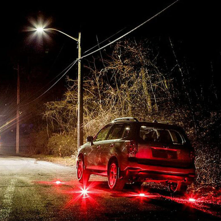 Blinkende varselslys med LED | Luvikno