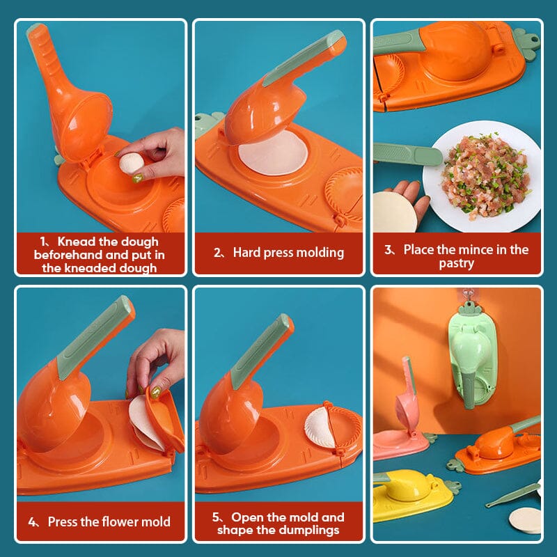 Ny Dumpling Mold Pressure 2 i 1 | Luvikno