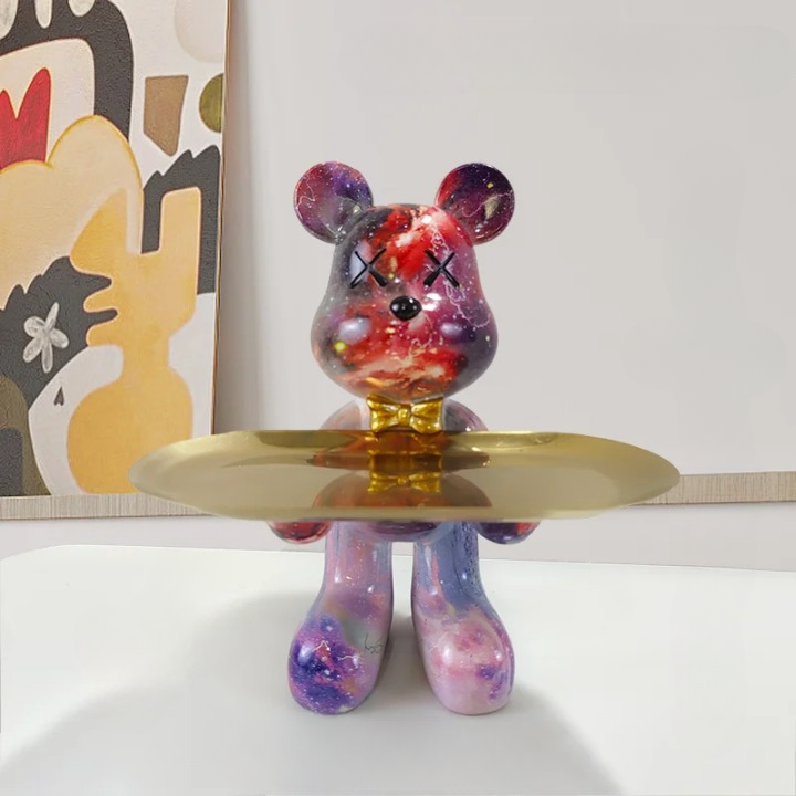 BearArt - Elegant Skulptur for Interiørdekorasjon Luvikno
