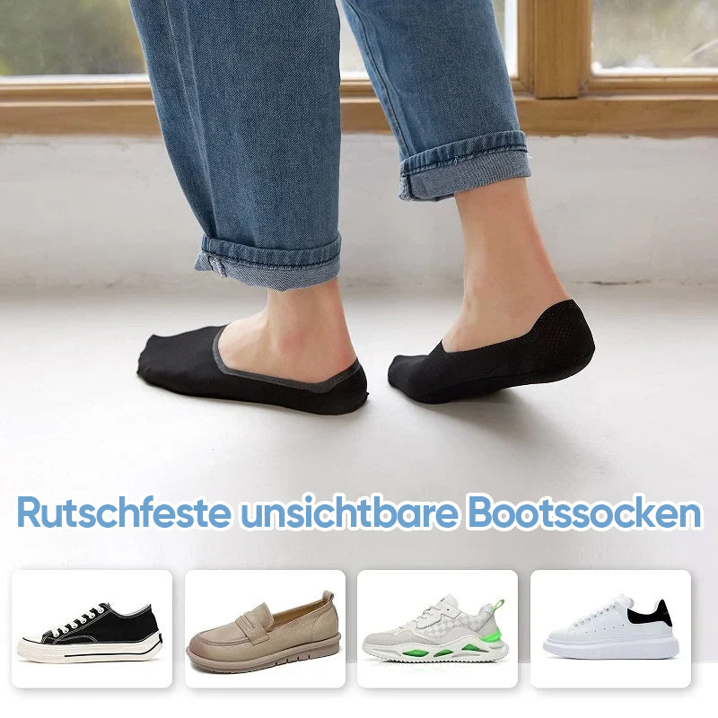 Luvikno | Non-slip usynlig støvlesokker