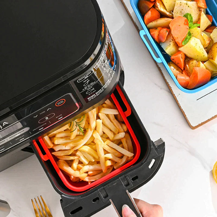 Foldbar Air Fryer Silikon Bakepanne | Luvikno