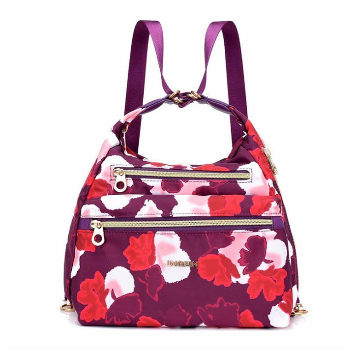 Bag med doble glidelåser, ryggsekk, håndveske og crossbody-veske | Luvikno