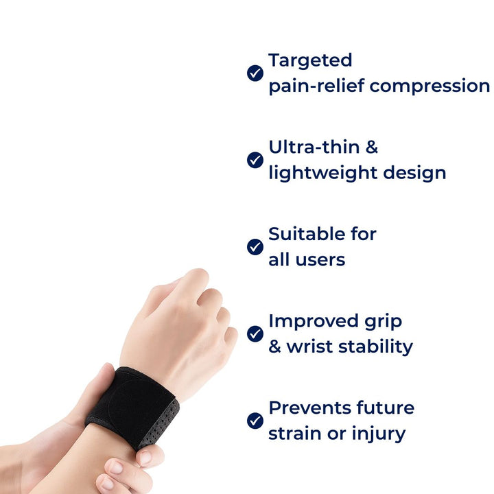 Pain-Relief Kompresjon – Ultra-Tynn & Pustende – Reduserer Tretthet & Øker Komfort for Skribenter & Idrettsutøvere Luvikno