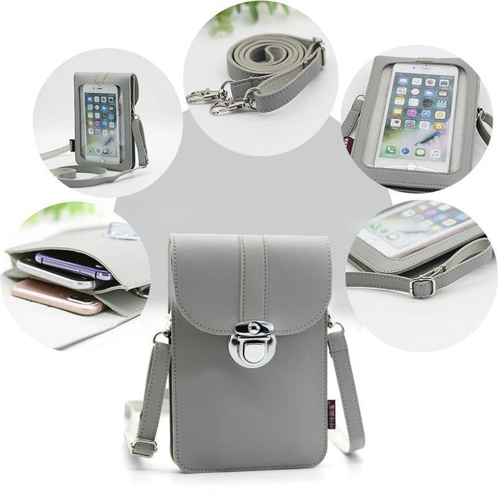 PU Touch Screen Telefon Bag | Luvikno
