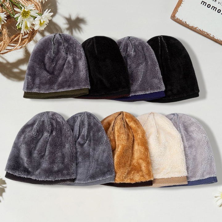 Luvikno | Vinter Utendørs Fleece Strikket Lue