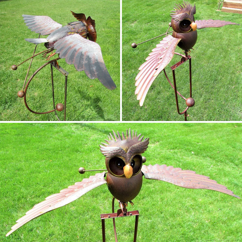 Garden Art-fugl Patio Dekorasjon | Luvikno
