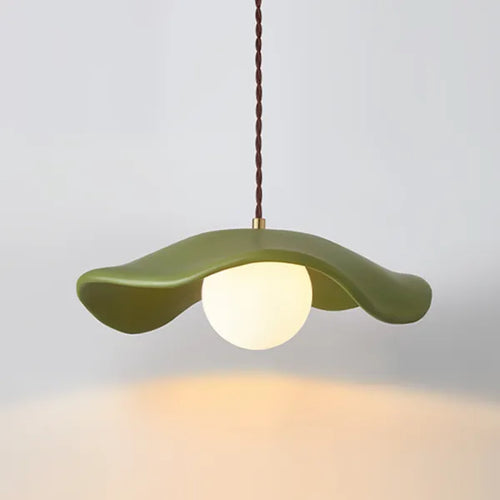 Luvikno | Lotus blader pendellampe - Gi naturlig eleganse til spiseområdet ditt