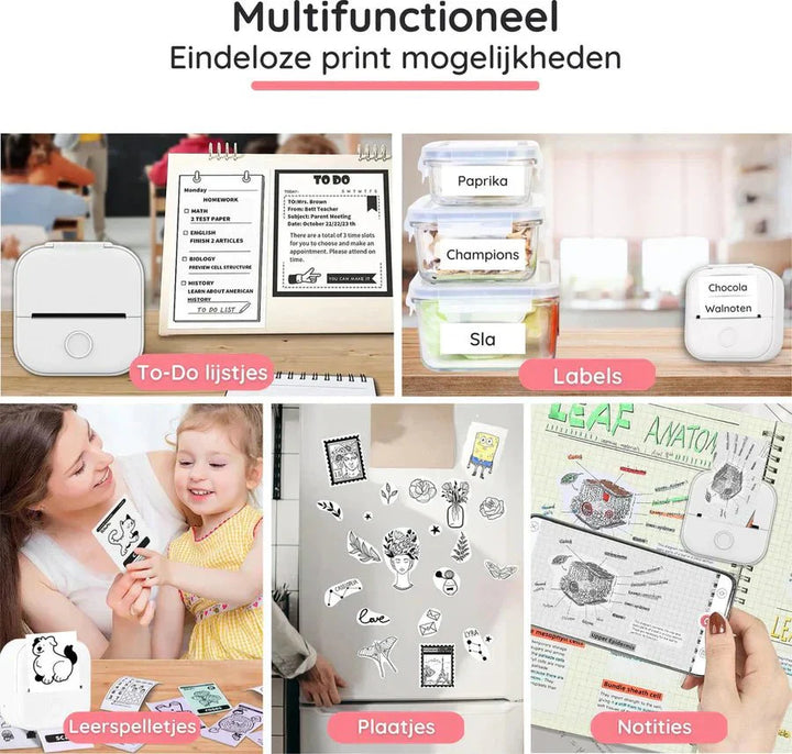 MiniPrinter Skriv ut uten grenser! | Luvikno
