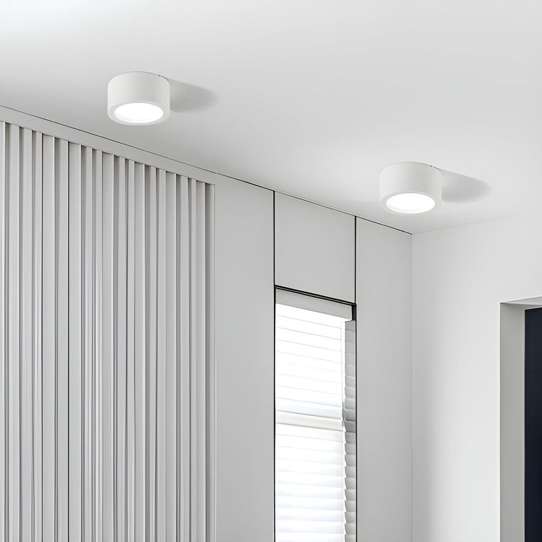 Moderne LED taklampe – Rund form & varmt LED lys | Koselig belysning for ethvert rom | Luvikno