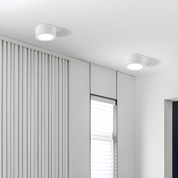 Moderne LED taklampe – Rund form & varmt LED lys | Koselig belysning for ethvert rom | Luvikno