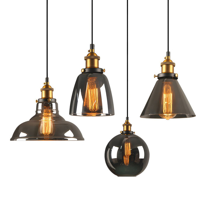 UrbanVibe Light - American Vintage Glass Pendant Light | Luvikno