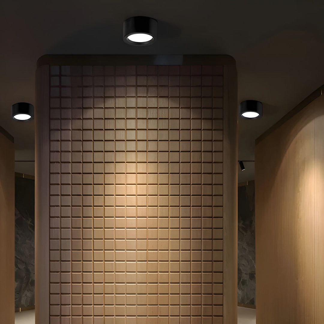 Moderne LED taklampe – Rund form & varmt LED lys | Koselig belysning for ethvert rom | Luvikno