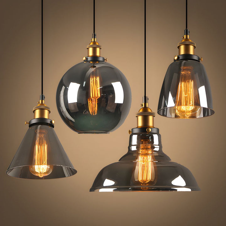UrbanVibe Light - American Vintage Glass Pendant Light | Luvikno
