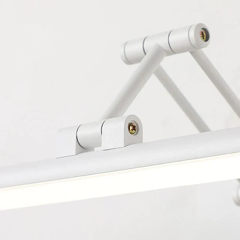 Minimalistisk LED Vegglampe Svart/Hvit – Modern Metallampe for Bad og Innendørs Bruk | Luvikno