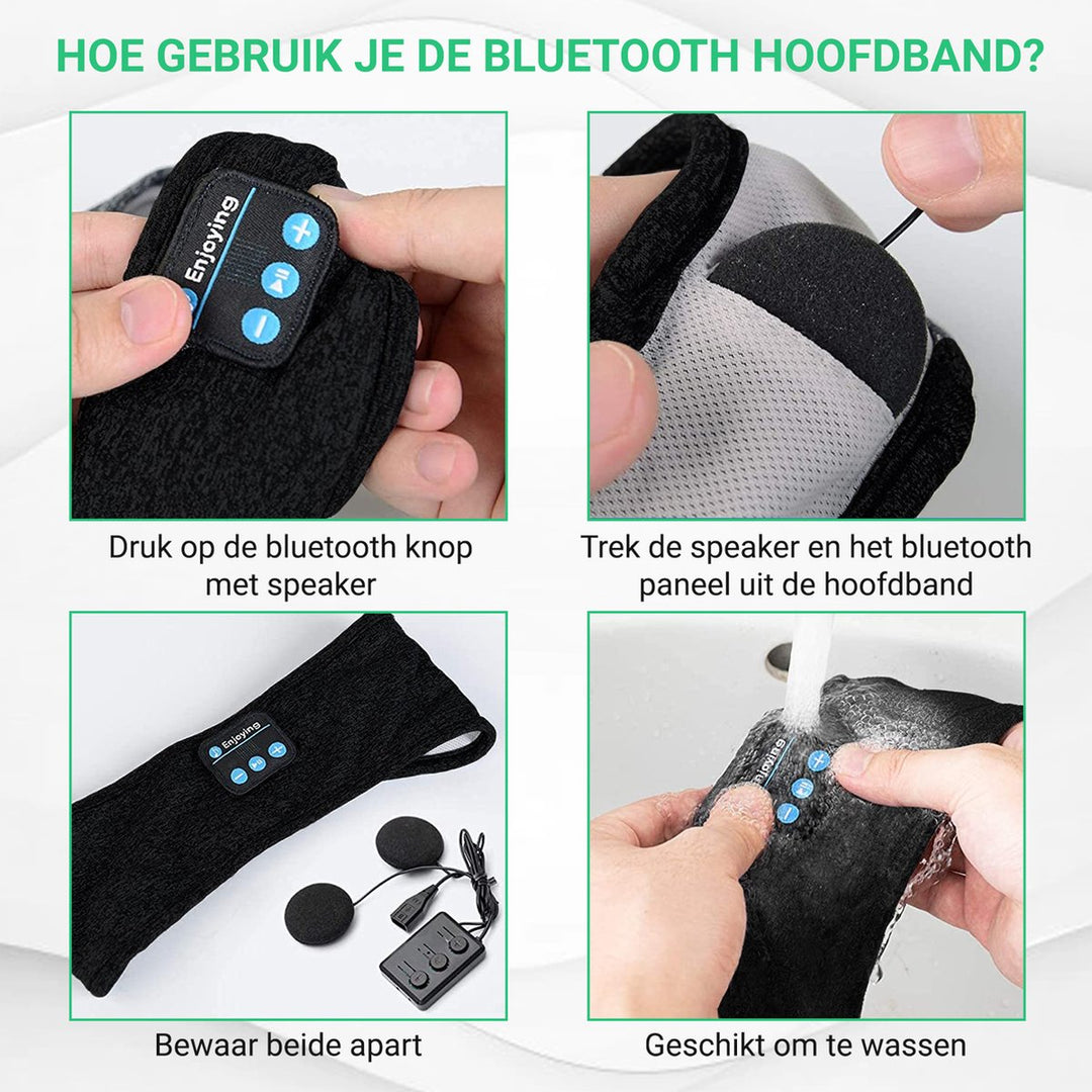 Luvikno | SleepWave™ - Smart Bluetooth Søvnband for Dyp Hvile