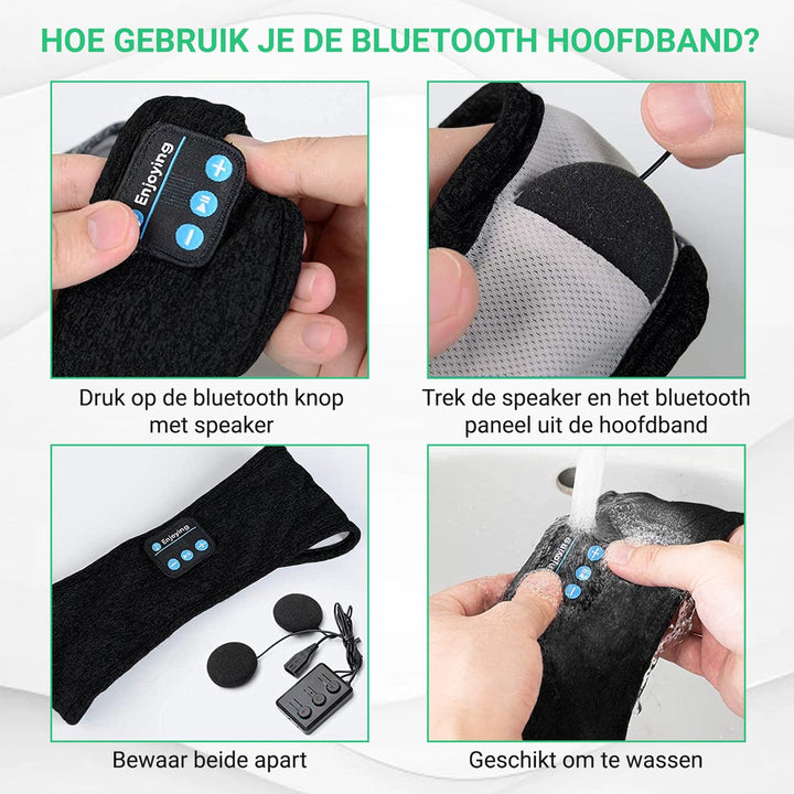 Luvikno | SleepWave™ - Smart Bluetooth Søvnband for Dyp Hvile