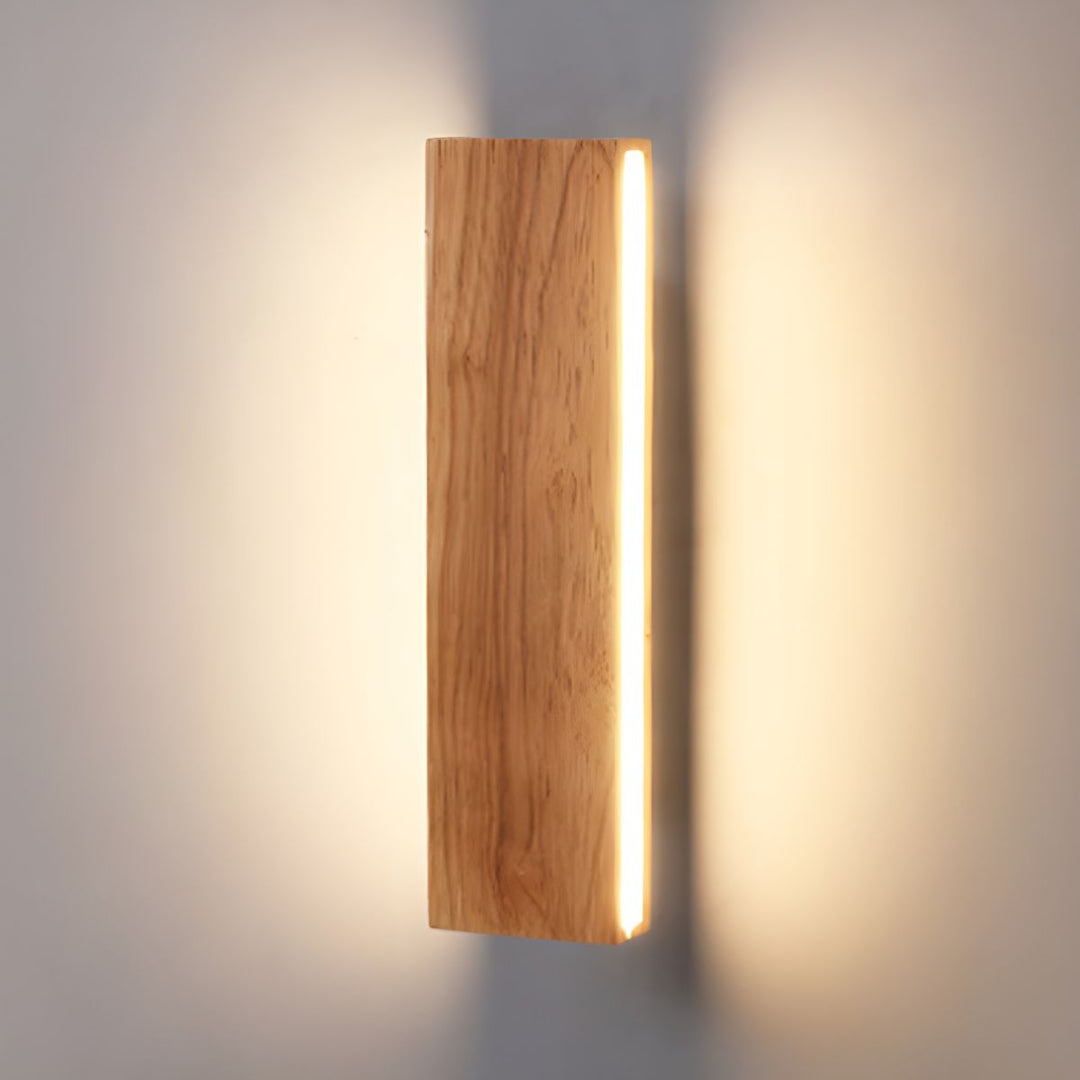 Vegglampe med roterbar tre LED-design Luvikno